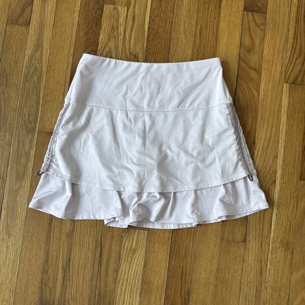 Lucky In Love Women's Skort Purple Stretch Tennis Golf Size S